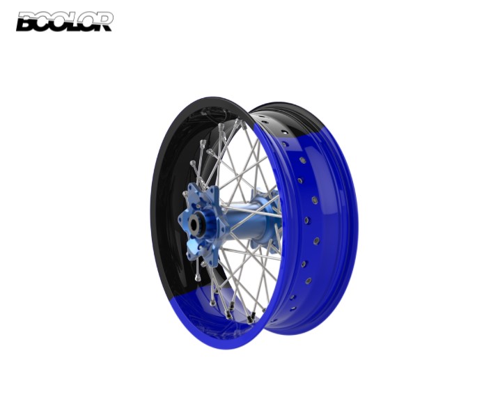 Alpina STS2 Tubeless Bicolor Custom Spoke Wheels Yamaha MT07 2015